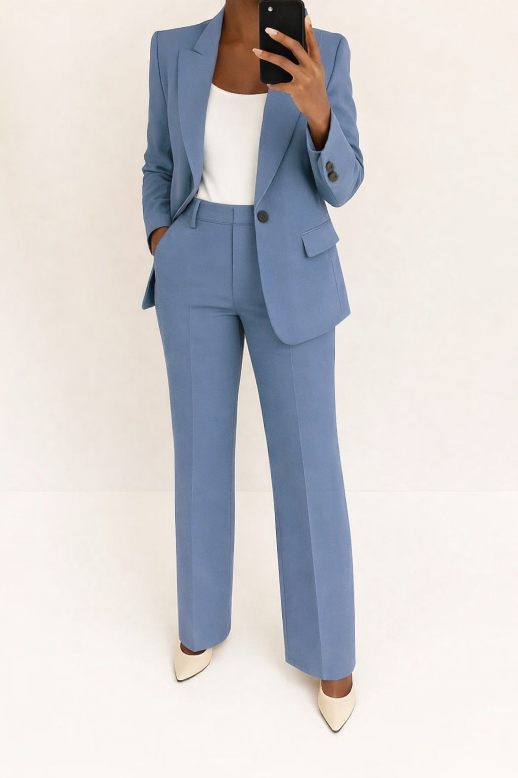 Ella | Single Button Blazer set