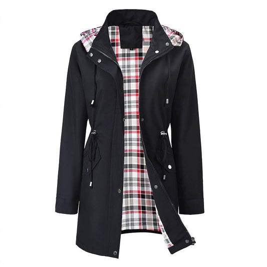 Lauren | Waterproof 3-in-1 Detachable-Hood Rain Coat for Women