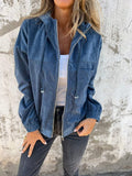 Lauren | Ribbed Zip-Up Hooded Jacket